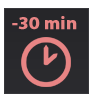 Time limit decreases for 30 minutes.
